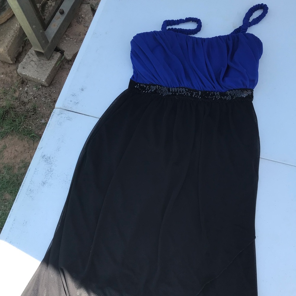 Navy Blue and Black Formal
